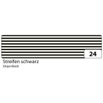 FOLIA WASHI TAPE - ЛЕПЕНКА ЗА ДЕКОРАЦИЯ - ЧЕРНО РАЙЕ