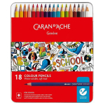 CARAN D'ACHE SCHOOL АКВАРЕЛНИ МОЛИВИ 18 ЦВ.