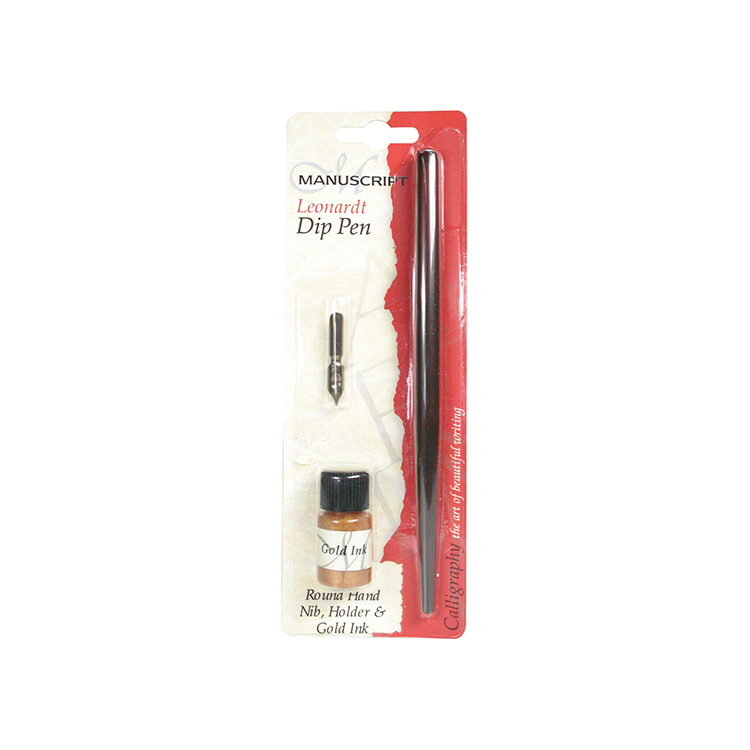 MDP260G MANUSCRIPT КОМПЛЕКТ ПЕРО, ПЕРОДРЪЖКА И ЗЛАТЕН ТУШ MDP260G - Изображение 1