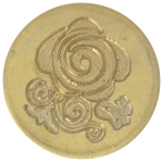 MANUSCRIPT ДЕКОРАТИВЕН МЕСИНГОВ ПЕЧАТ МОНЕТА MSH728ROSE