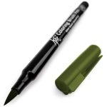 SAKURA COLORING BRUSH PEN SAP GREEN - XBR#130