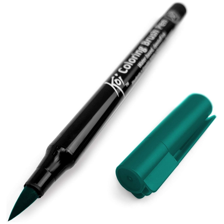 393290 SAKURA COLORING BRUSH PEN VIRIDIAN - XBR#31 - Изображение 1