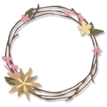 SIZZIX THINLITS ЩАНЦИ ЗА ИЗРЯЗВАНЕ - PRETTY WREATH