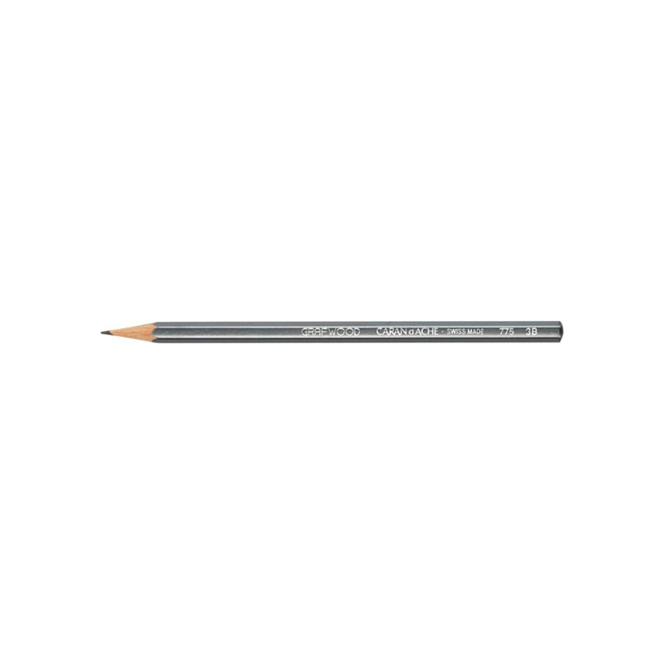 775253 CARAN D'ACHE ГРАФИЧЕН МОЛИВ GRAFWOOD 3B - Изображение 1