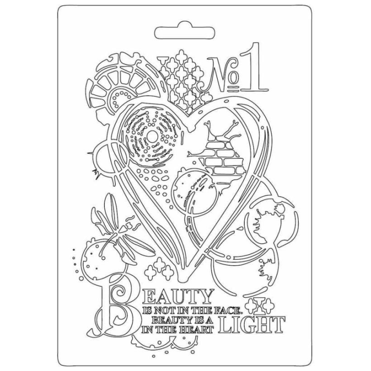 K3PTA506 STAMPERIA HEART SOFT MOULD A5 K3PTA506 - Изображение 1