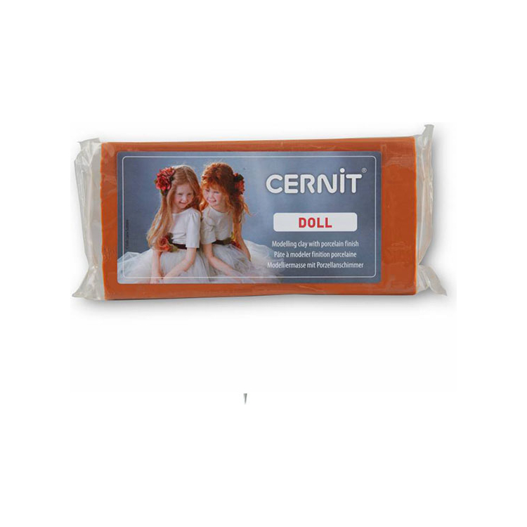 095807 CERNIT ГЛИНА DOLL 500 ГР. - КАРАМЕЛ - Изображение 1