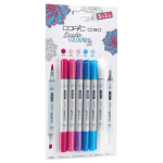 COPIC CIAO КОМПЛЕКТ - 5+1 DOODLE COLOURING SET