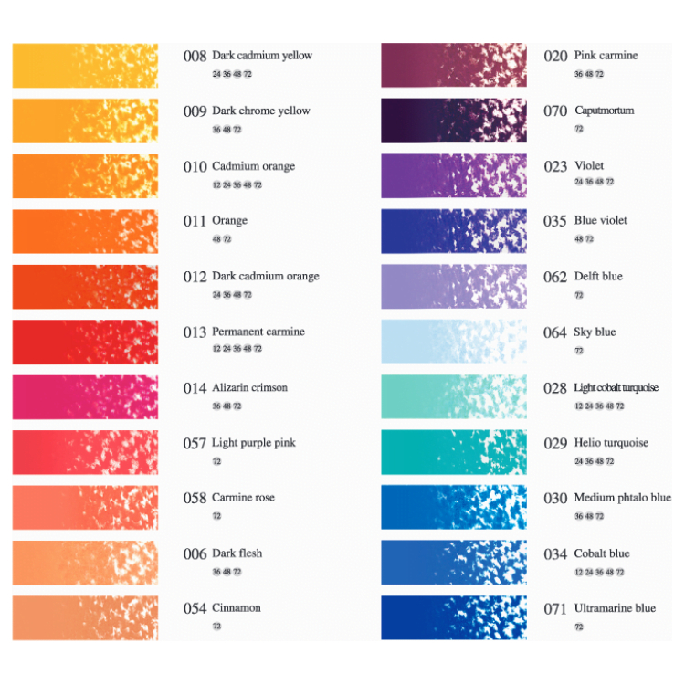 MUNGYO СУХ ПАСТЕЛ ХРОМОВО ЖЪЛТО ТЪМНО MPV 009 - Изображение 3