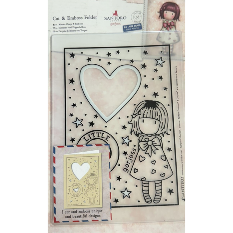 5030144 SANTORO ЩАНЦА И ПАПКА ЗА РЕЛЕФ - LITTLE HEART GOR 503014 - Изображение 1