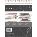 HAHNEMUHLE СКИЦНИК CREATIV 100 GSM, 21/29.7 CM, A4, 100 Л