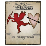 SIZZIX BIGZ ЩАНЦИ ЗА ИЗРЯЗВАНЕ - LOVE STRUCK - Изображение 2