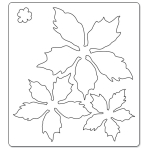 SIZZIX BIGZ ЩАНЦИ ЗА ИЗРЯЗВАНЕ - TATTERED POINSETTIA - Изображение 4