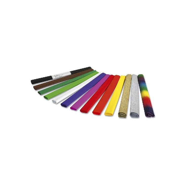 FOLIA КРЕП ХАРТИЯ 50 СМ/2,5 М РОЗА - Изображение 2