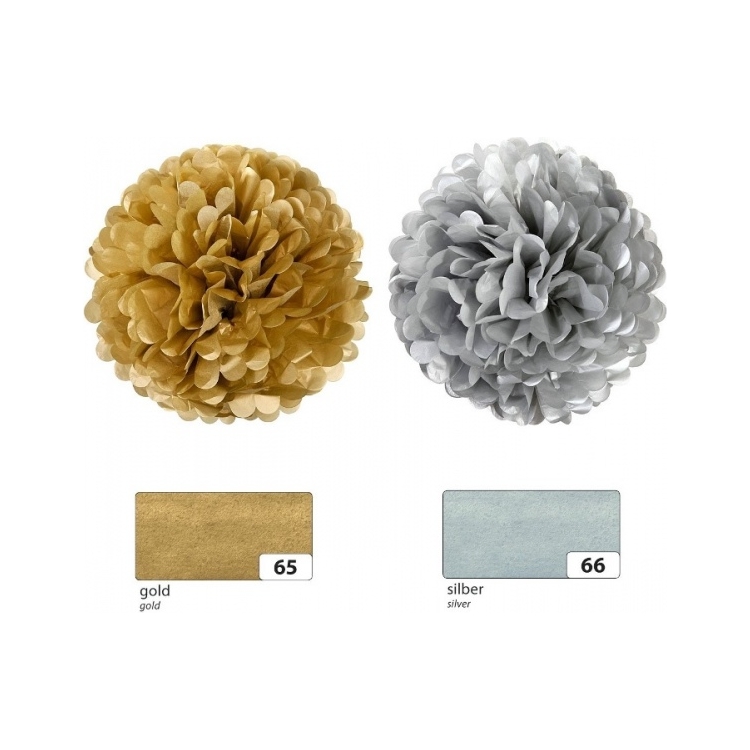 FOLIA ТИШУ 50/70 СМ. 20 ГР. СРЕБЪРНО - Изображение 2
