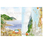 CALAMBOUR ДЕКУПАЖНА ХАРТИЯ 48/33 СМ - CO 37