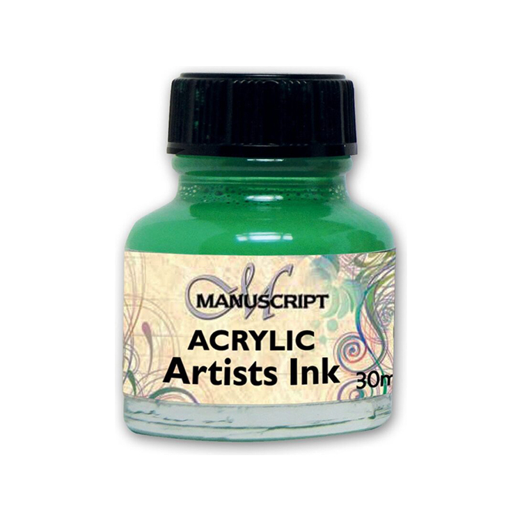 GREEN MANUSCRIPT ACRYLIC ARTISTS INC - EMERALD GREEN - Изображение 1