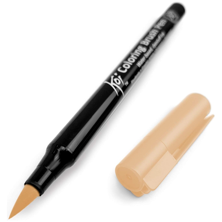393020 SAKURA COLORING BRUSH PEN NAPLES YELLOW - XSB#9 - Изображение 1