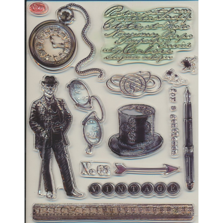 403099-106307 VIVA DECOR СИЛИКОНОВИ ПЕЧАТИ - GENTLEMAN - Изображение 1