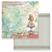 STAMPERIA ALICE ДИЗАЙНЕРСКИ КАРТОН 30,5/30,5 СМ-SBB582