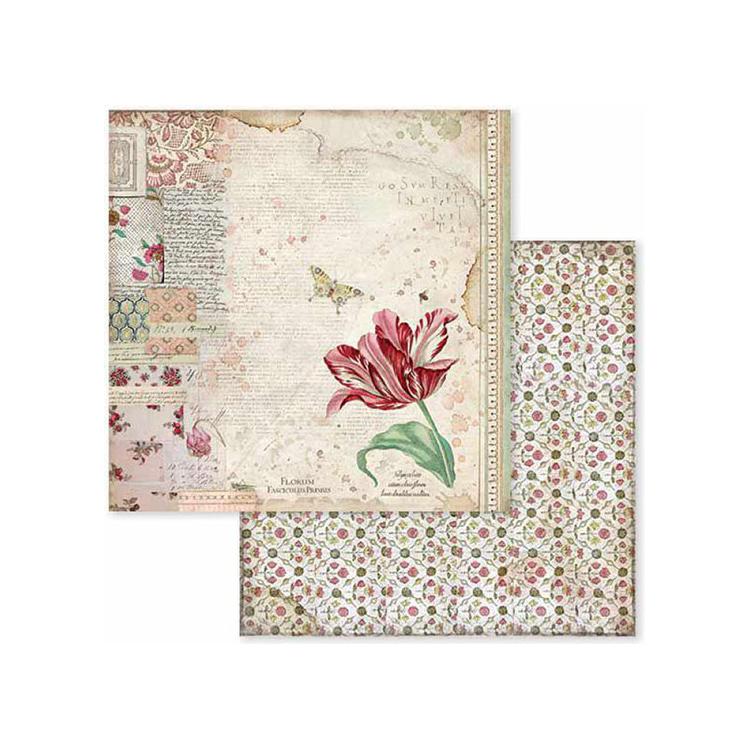 604003 STAMPERIA SPRING BOTANIC КАРТОН 30,5/30,5 СМ - SBB604 - Изображение 1