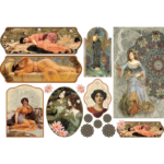 STAMPERIA PRE-RAPHAELITES ДЕКУПАЖНА ХАРТИЯ 48/33 - DFS203