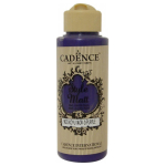 CADENCE АКРИЛНА БОЯ STYLE MATT 120 МЛ. - DARK PURPLE 9021