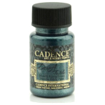 CADENCE ТЕКСТИЛНА БОЯ МЕТАЛИК DORA 50 МЛ. - PETROLIUM 1140