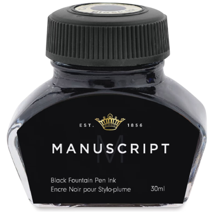 020100 MANUSCRIPT КАЛИГРАФСКИ ТУШ ЧЕРЕН 30 МЛ МС0201СВ - Изображение 1