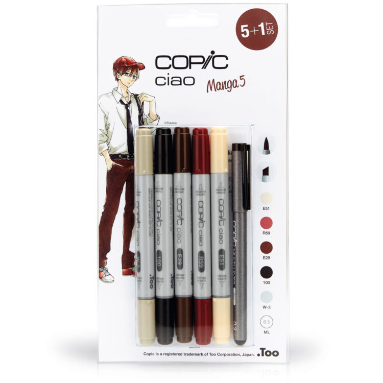 220562 COPIC CIAO КОМПЛЕКТ - 5+1 MANGA SET # 5 - Изображение 1