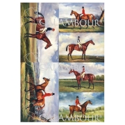 CALAMBOUR ДЕКУПАЖНА ХАРТИЯ 48/33 СМ - RP 51