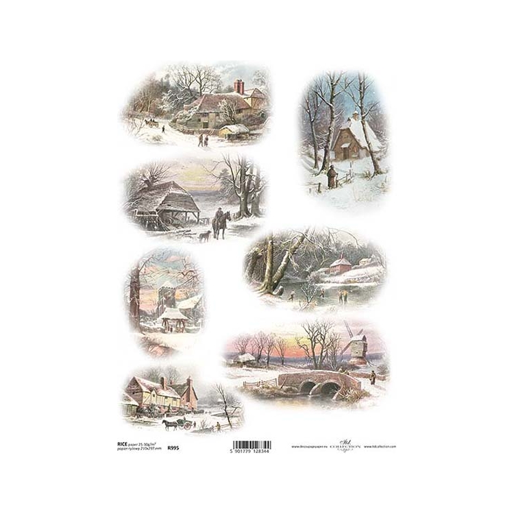 ITD COLLECTION ДЕКУПАЖНА ОРИЗОВА ХАРТИЯ А4 - R0995 - Изображение 1