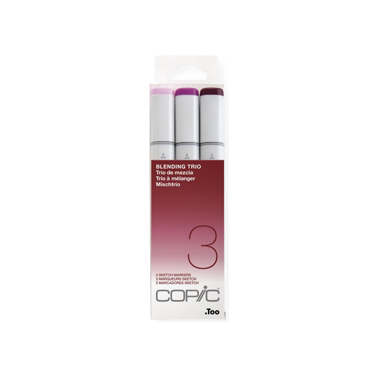 COPIC SKETCH КОМПЛЕКТ - 3 ЦВ BLENDING TRIO 3 - Изображение 1