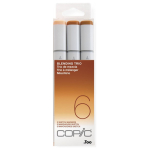COPIC SKETCH КОМПЛЕКТ - 3 ЦВ BLENDING TRIO 6