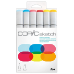 COPIC SKETCH КОМПЛЕКТ - 6 ЦВ PERFECT PRIMARIES