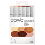 COPIC SKETCH КОМПЛЕКТ - 6 ЦВ SKIN TONES