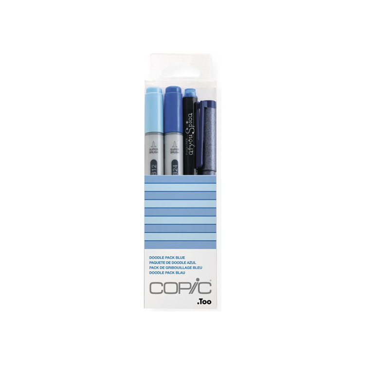 227645 COPIC DOODLE PACK - BLUE - Изображение 1