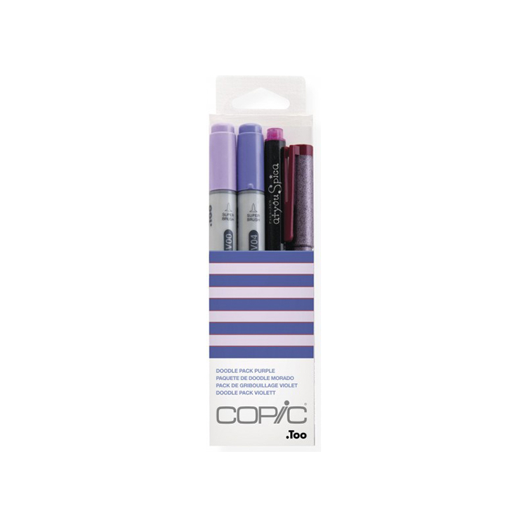 227646 COPIC DOODLE PACK - PURPLE - Изображение 1