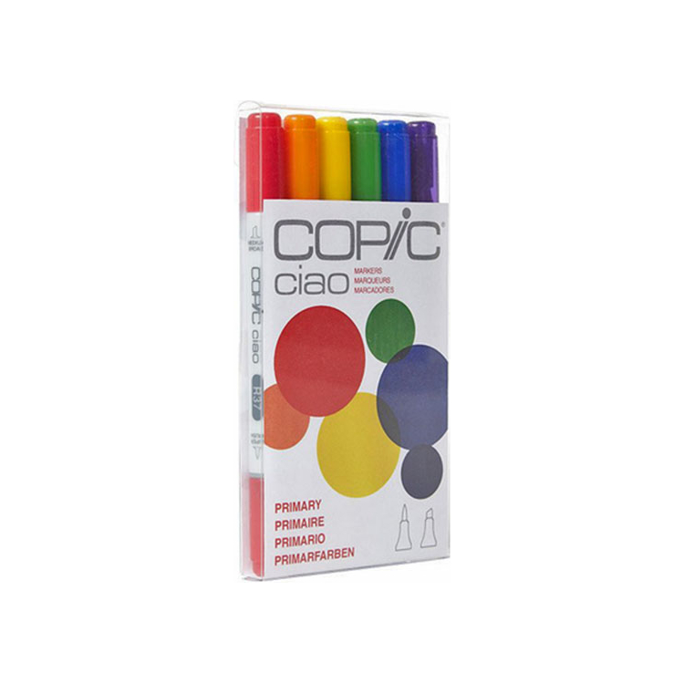 227661 COPIC CIAO КОМПЛЕКТ - 6 ЦВ PRIMARY - Изображение 1