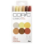 COPIC CIAO КОМПЛЕКТ - 6 ЦВ HAIR