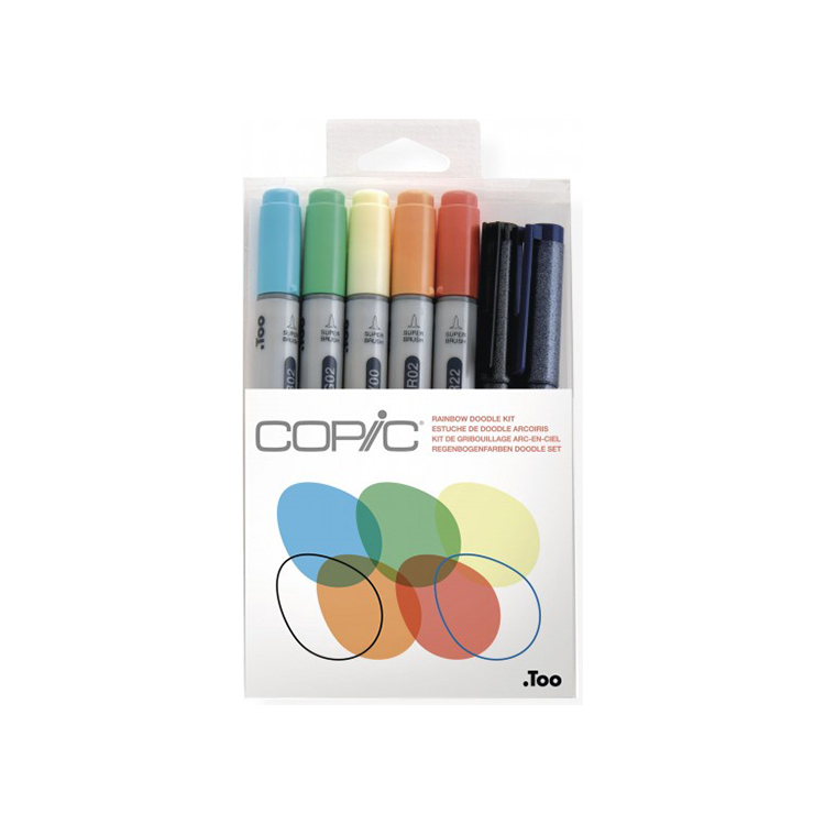 227673 COPIC DOODLE KIT RAINBOW - Изображение 1