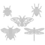 SIZZIX THINLITS ЩАНЦИ ЗА ИЗРЯЗВАНЕ - INSECTS - Изображение 2