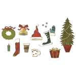 SIZZIX THINLITS ЩАНЦИ ЗА ИЗРЯЗВАНЕ - FESTIVE THINGS