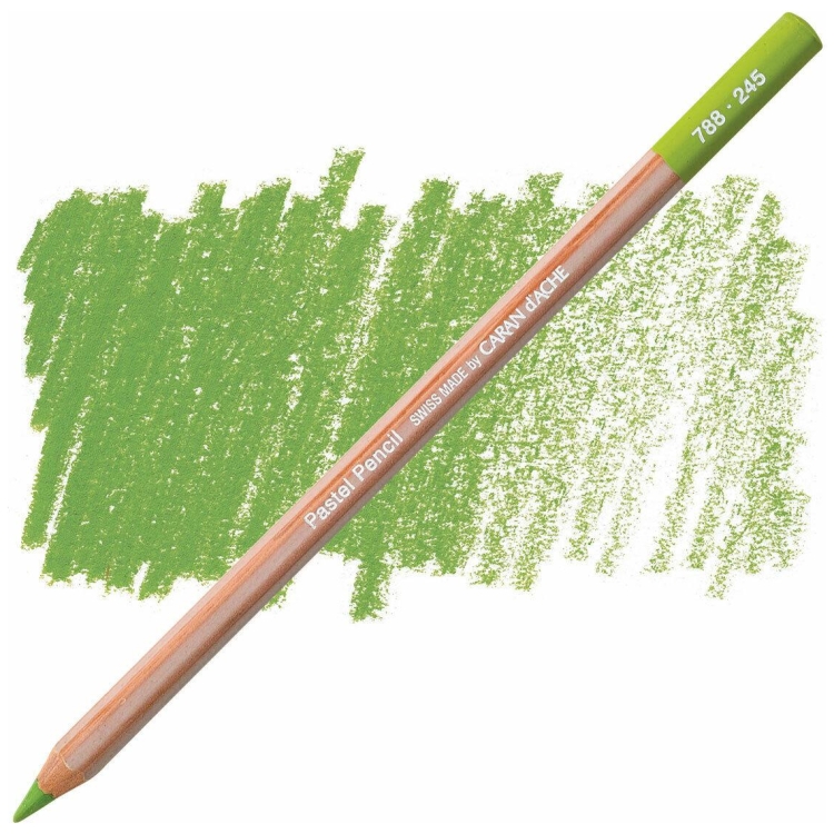 pastel 245 CARAN D'ACHE ПАСТЕЛНИ МОЛИВИ - LIGHT OLIVE 40% - Изображение 1