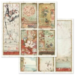 STAMPERIA ORIENTAL GARDEN КАРТОН 31,5/30,5 СМ - SBB634