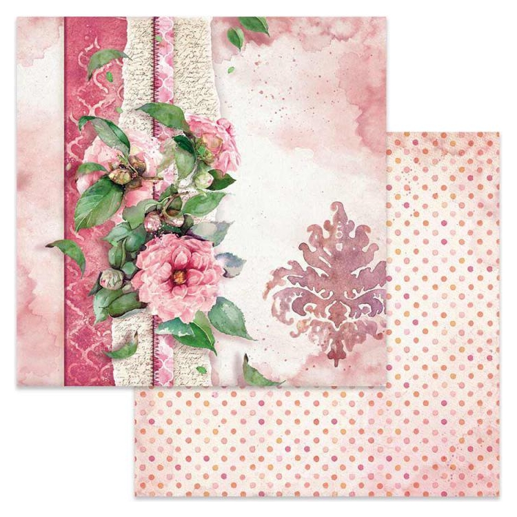 STAMPERIA FLOWERS FOR YOU КАРТОН 31,5/30,5 СМ - SBB644 - Изображение 1