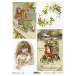 ITD COLLECTION ДЕКУПАЖНА ОРИЗОВА ХАРТИЯ А4 - R784