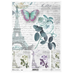 ITD COLLECTION ДЕКУПАЖНА ОРИЗОВА ХАРТИЯ А4 - R0739