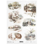 ITD COLLECTION ДЕКУПАЖНА ОРИЗОВА ХАРТИЯ А4 - R0463