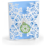 SIZZIX THINLITS ЩАНЦИ ЗА ИЗРЯЗВАНЕ - CARD, SNOWFLAKE
