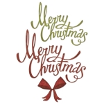 SIZZIX THINLITS ЩАНЦИ ЗА ИЗРЯЗВАНЕ - CHRISTMAS RIBBON
